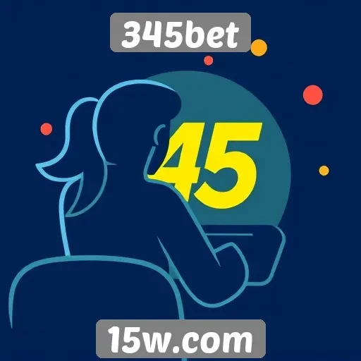 Interação dos usuários com a plataforma 345bet